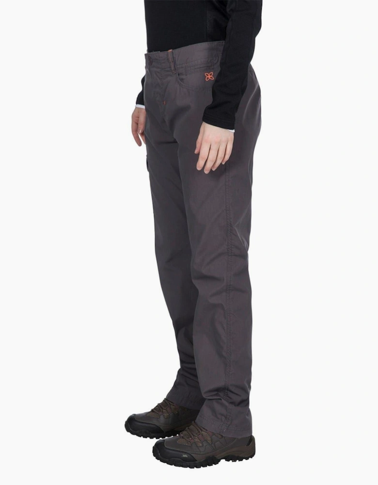 Rambler Solid Patterned Straight Cargo Trousers