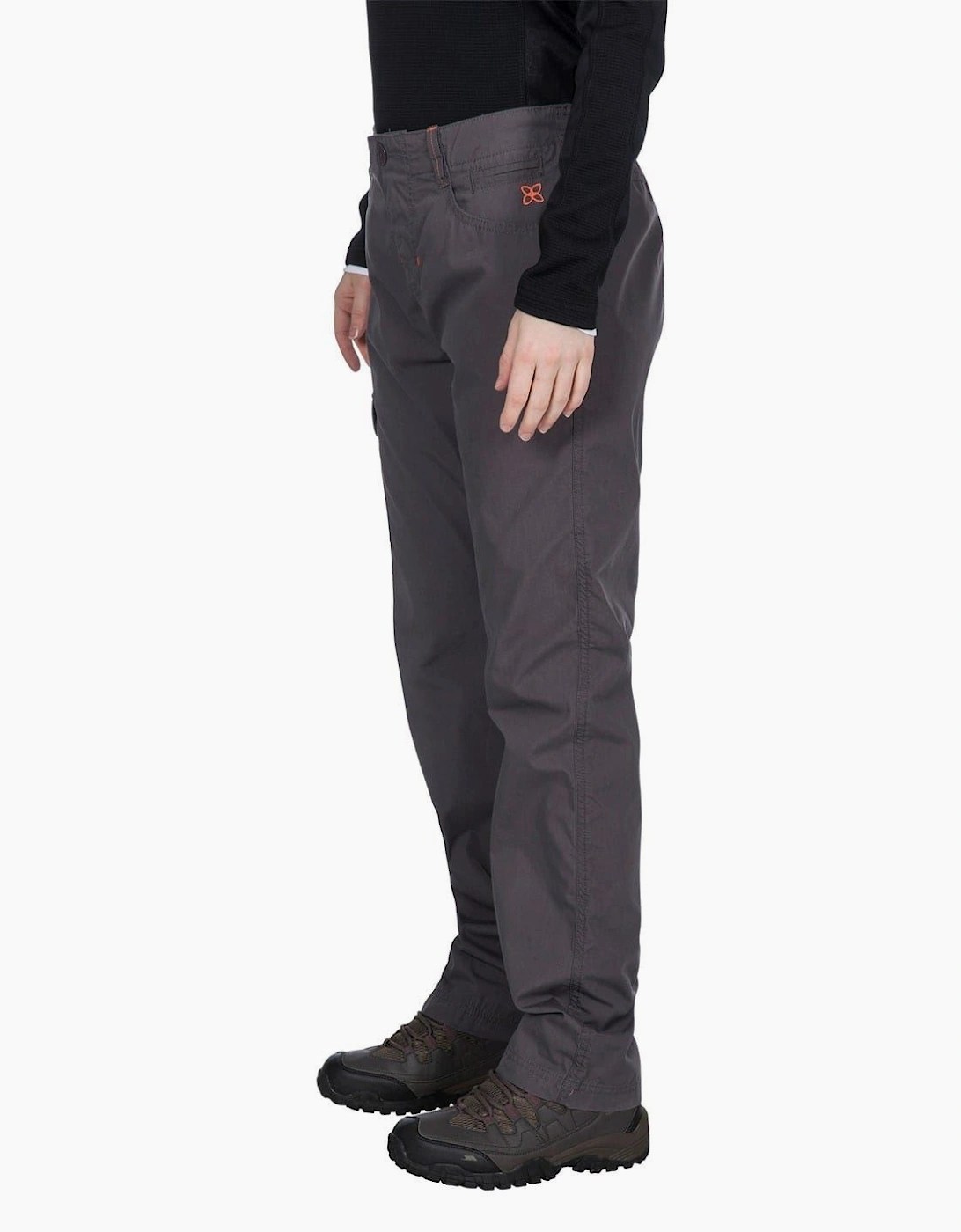 Rambler Solid Patterned Straight Cargo Trousers