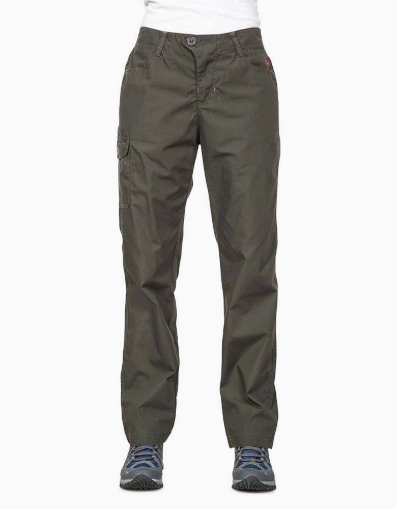 Rambler Solid Patterned Straight Cargo Trousers