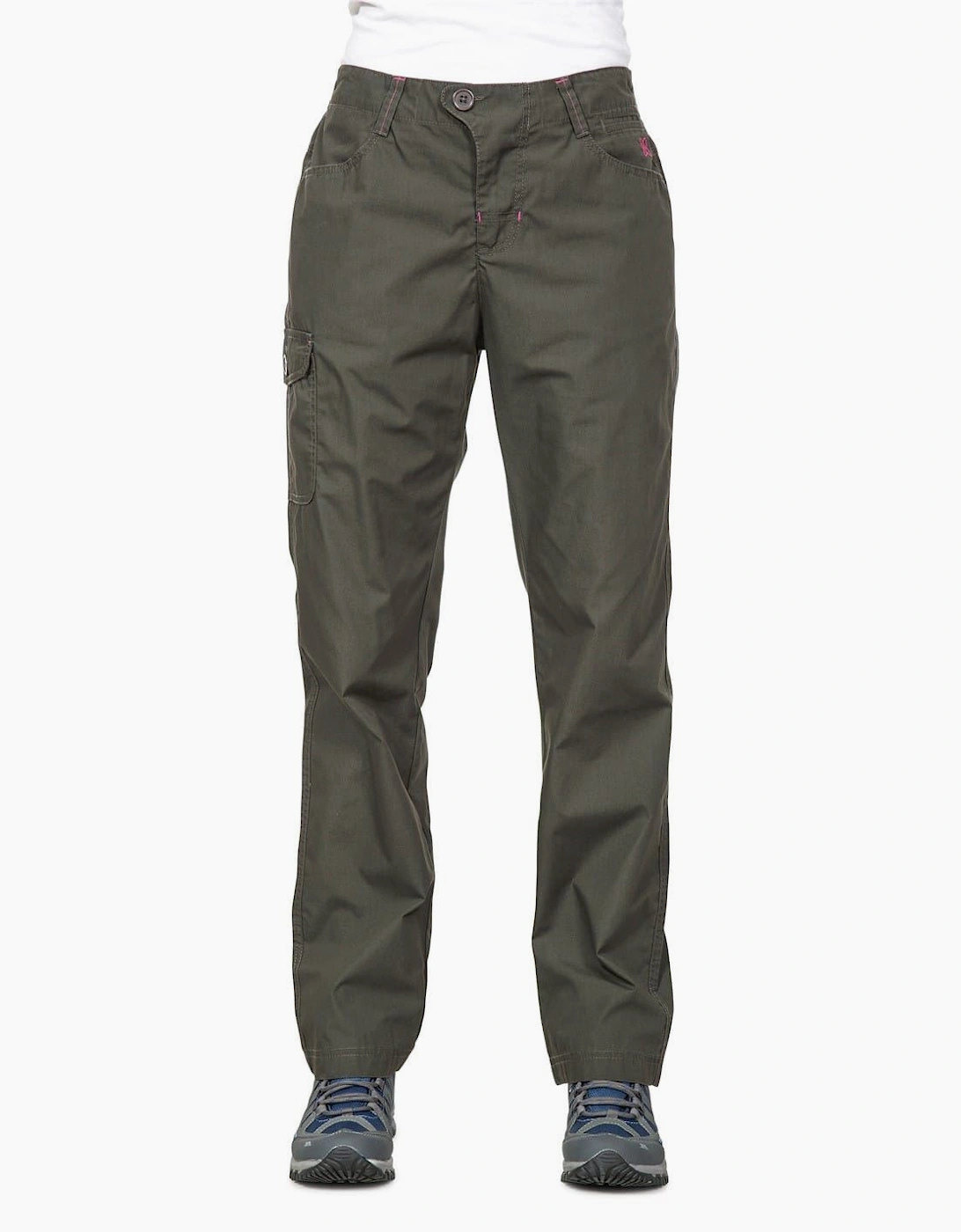 Rambler Solid Patterned Straight Cargo Trousers