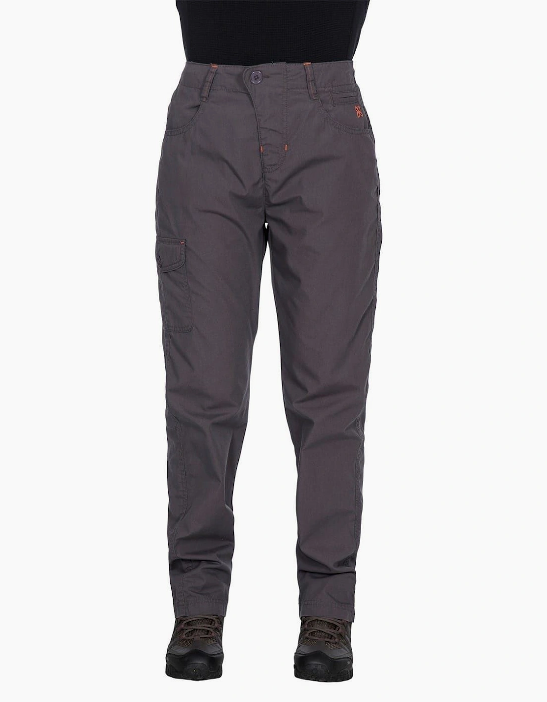 Rambler Solid Patterned Straight Cargo Trousers