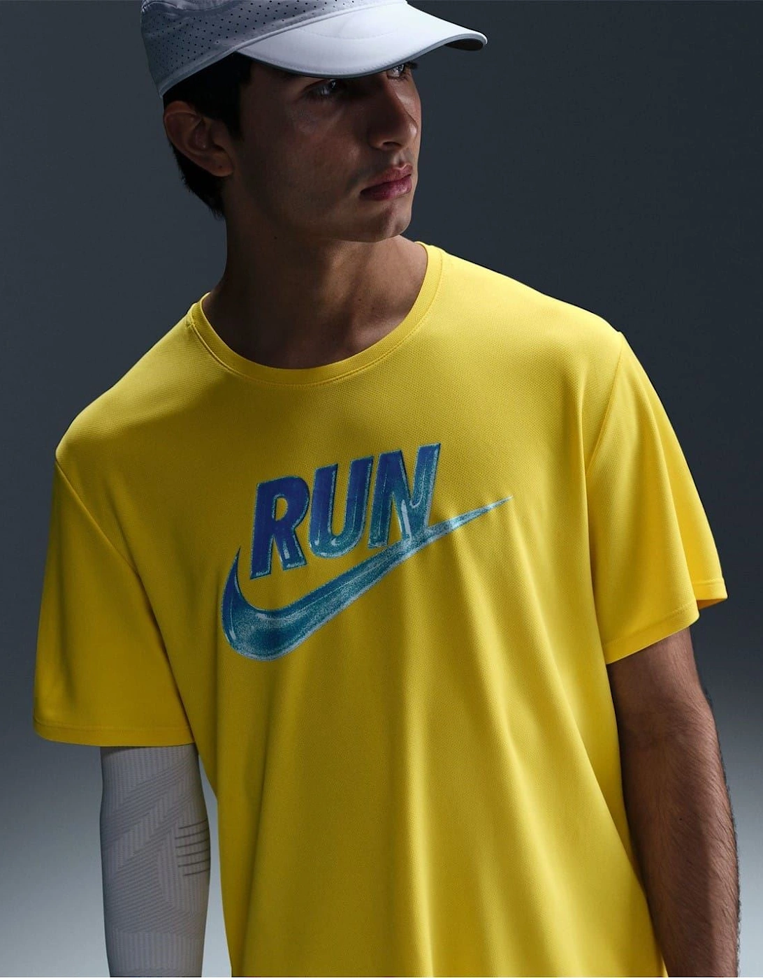 Run Regular Fit Lettering Athletic Top