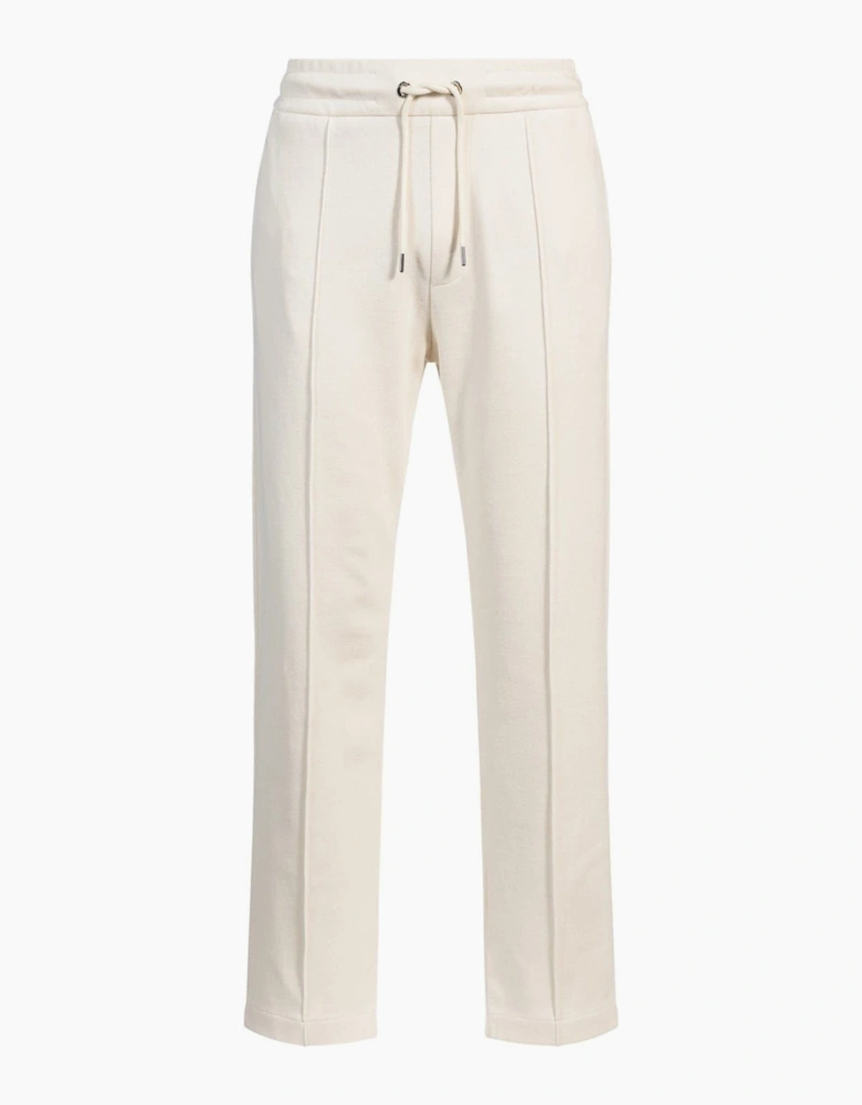 Locsin Solid Patterned Straight Pants