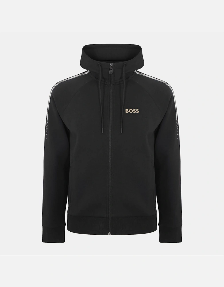 Zip Neck Raglan Sleeve Sweatshirt