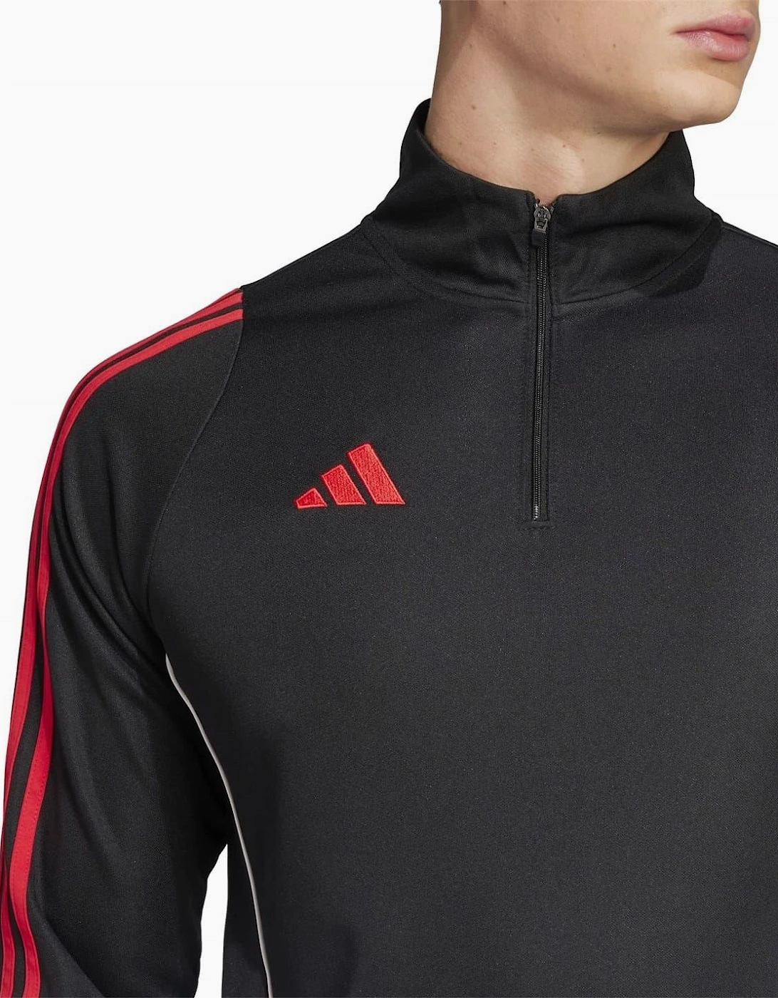 Tiro24 Zip Neck Raglan Sleeve Athletic Top