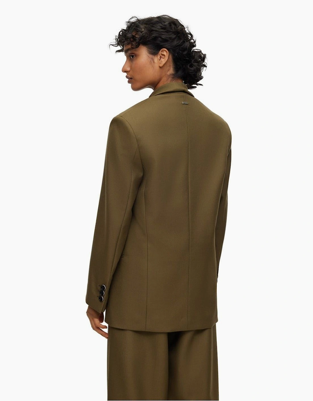Jigago Alica Solid Patterned Blazer
