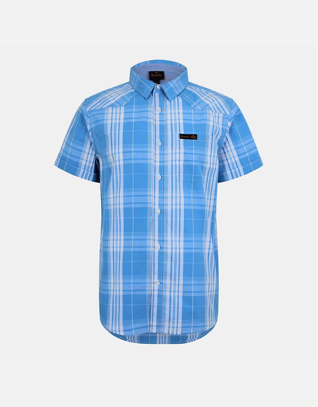 Bench Men's Blue Shirt Ss Mrnto - Size: Small