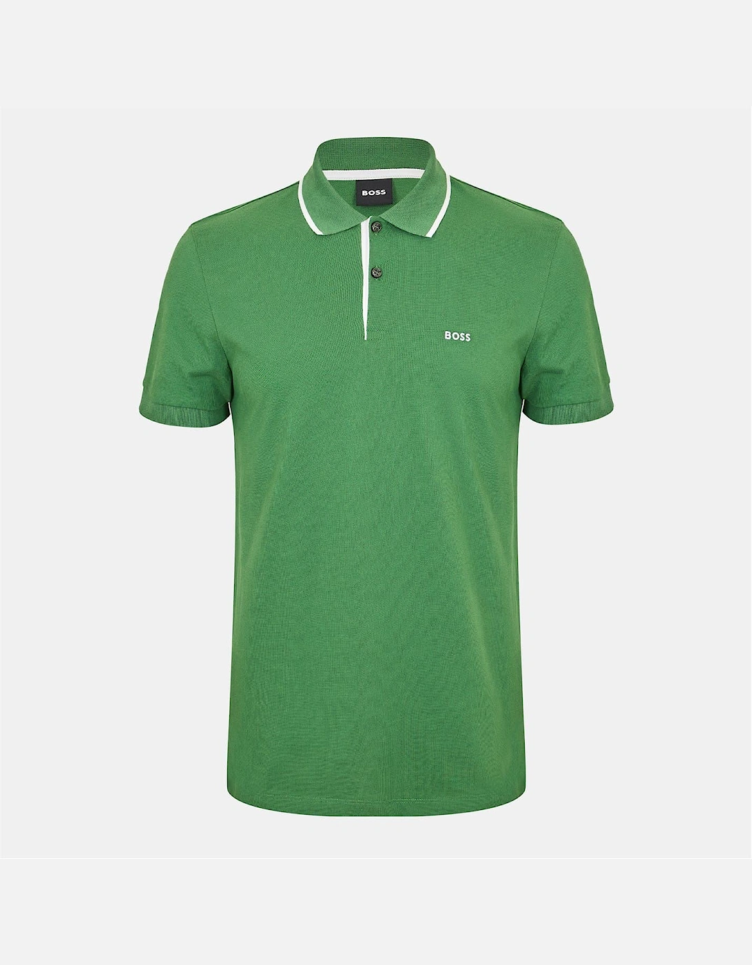 Collared Neck Short Sleeve Polo Shirt, 2 of 1