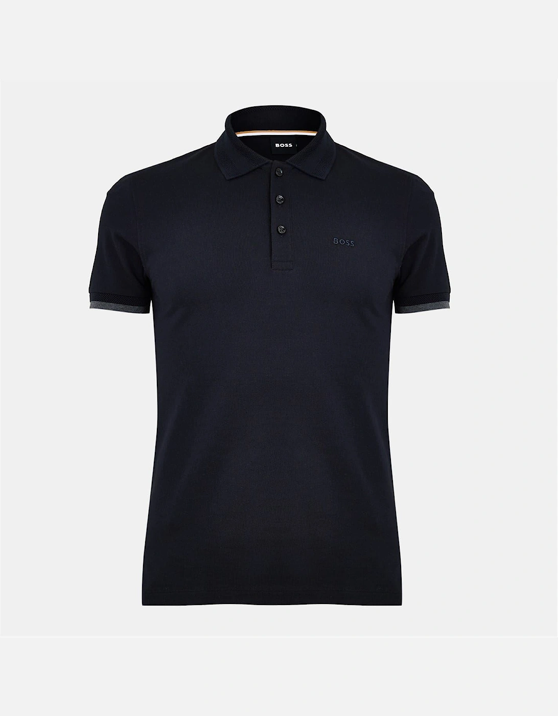 Collared Neck Short Sleeve Polo Shirt, 2 of 1