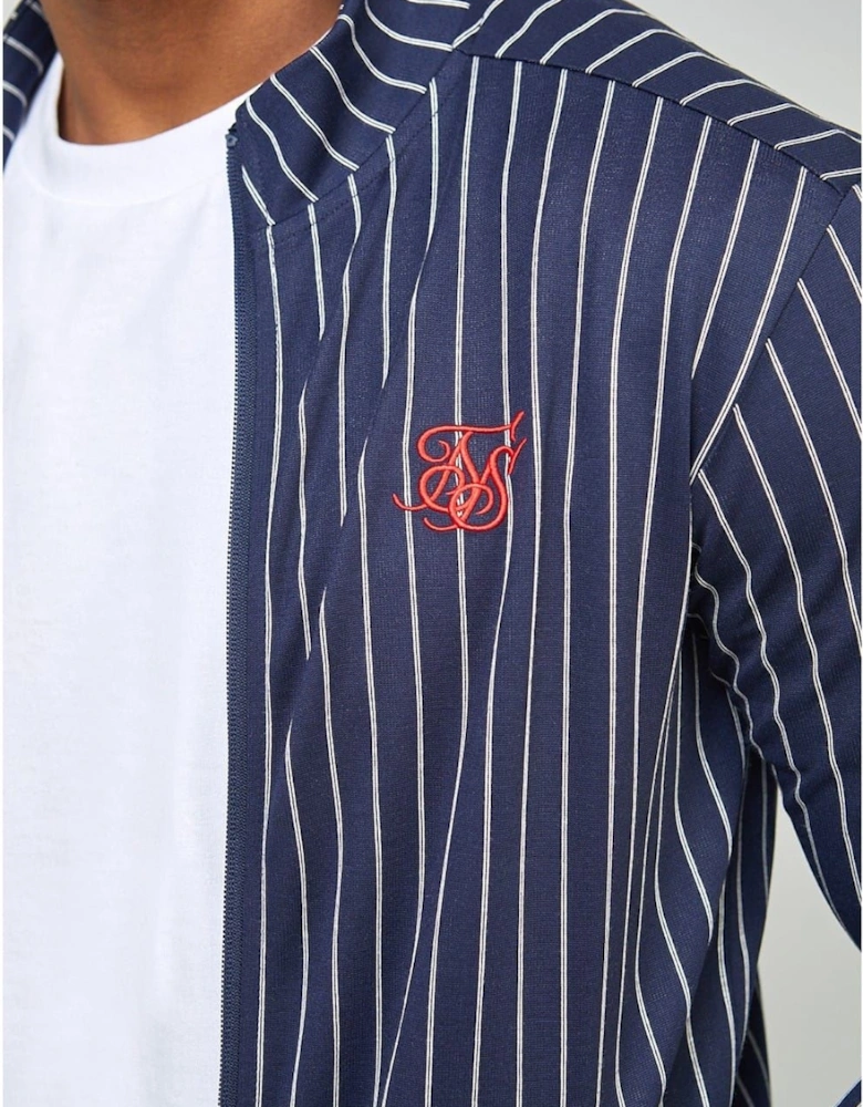 Pins Athletic Mock Neck Long Sleeve Top