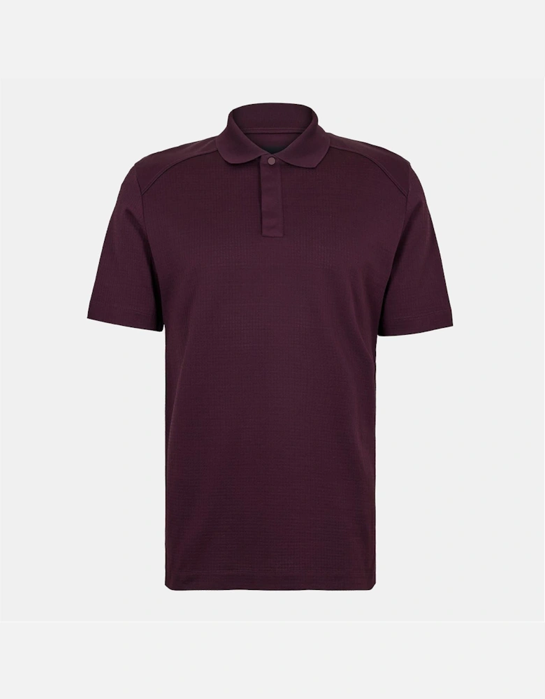 Parlay Collared Neck Short Sleeve Polo Shirt