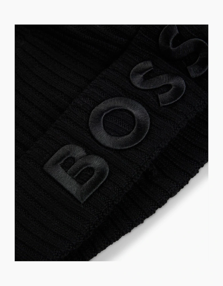 Logo Embossed Lara Beanie