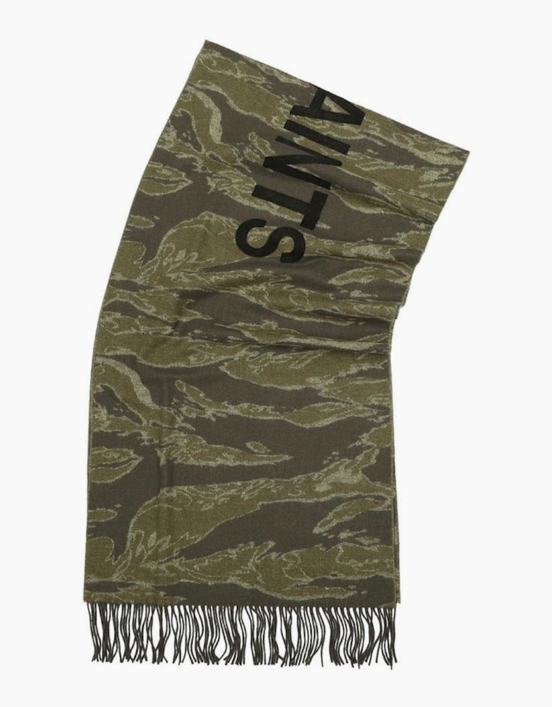 Nova Camo Oblong Scarf with Logo