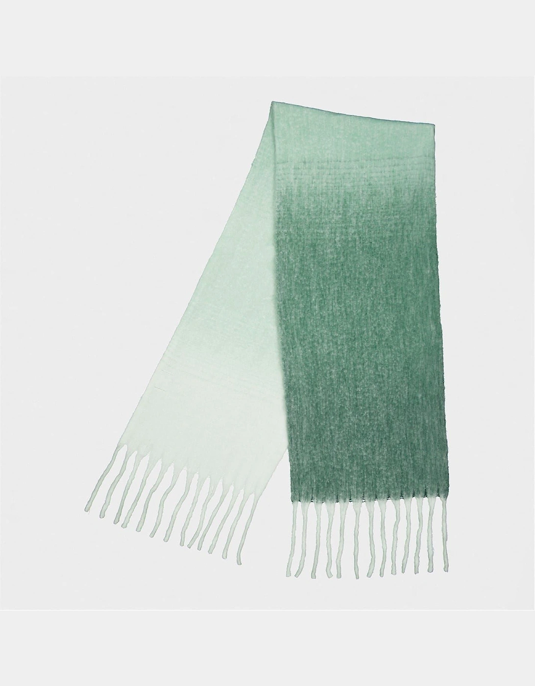 Solid Oblong Scarf with Fringe, 2 of 1