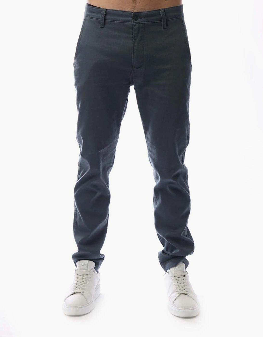 Solid Patterned Slim Chinos, 2 of 1