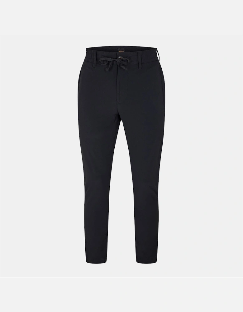 Solid Patterned Tapered Chinos