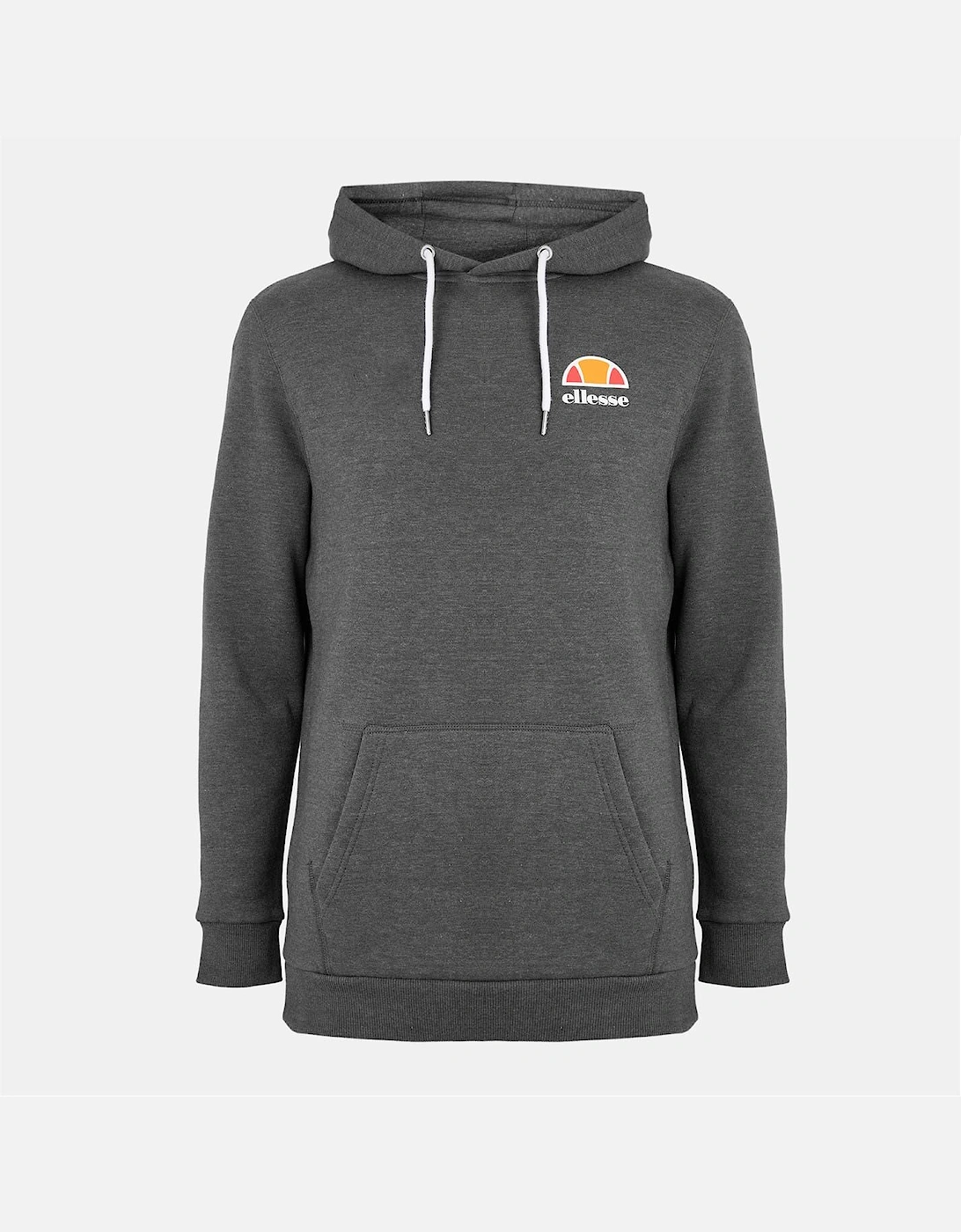 Ellesse Men's Grey Logo Hooded Neck Raglan Sleeve Sweatshirt  38 Medium