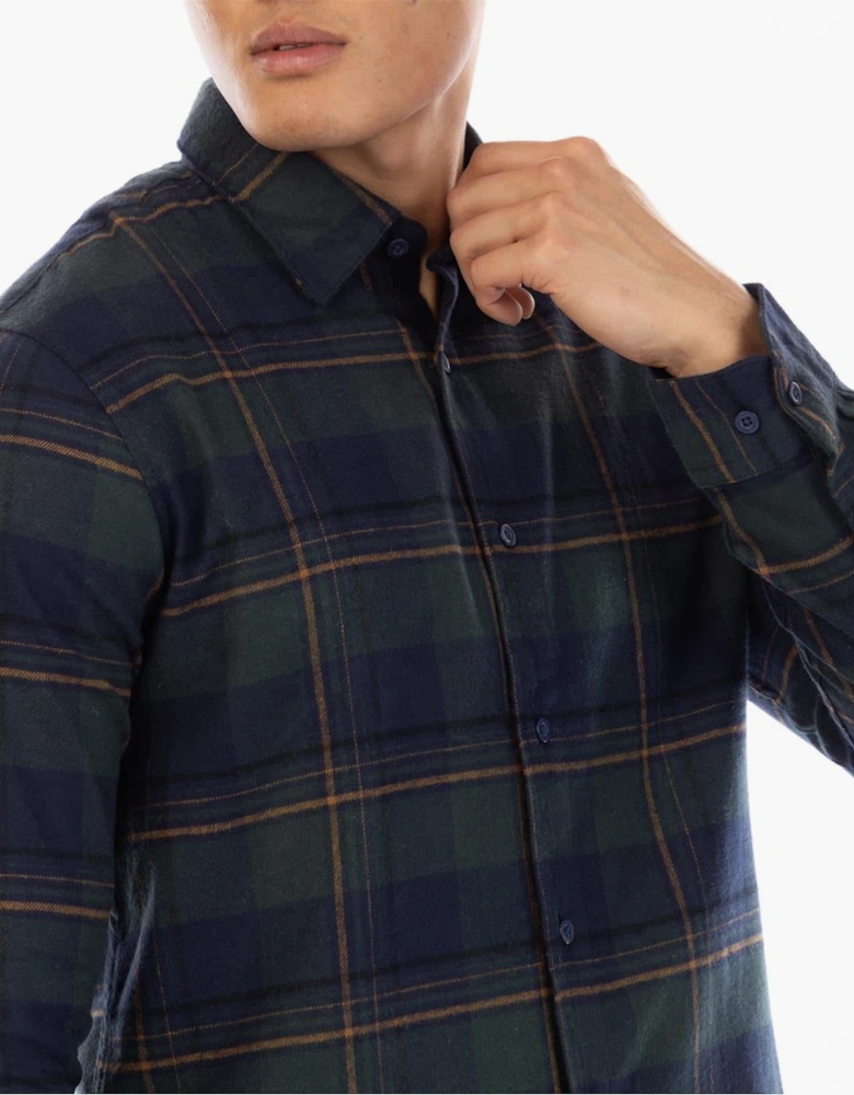 Kidwell Collared Neck Long Sleeve Shirt