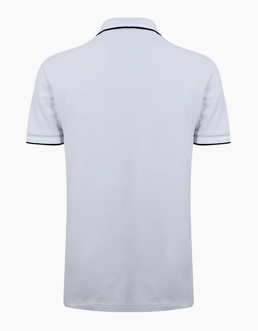 Green Paddy Polo Shirt With Contrast Tipping