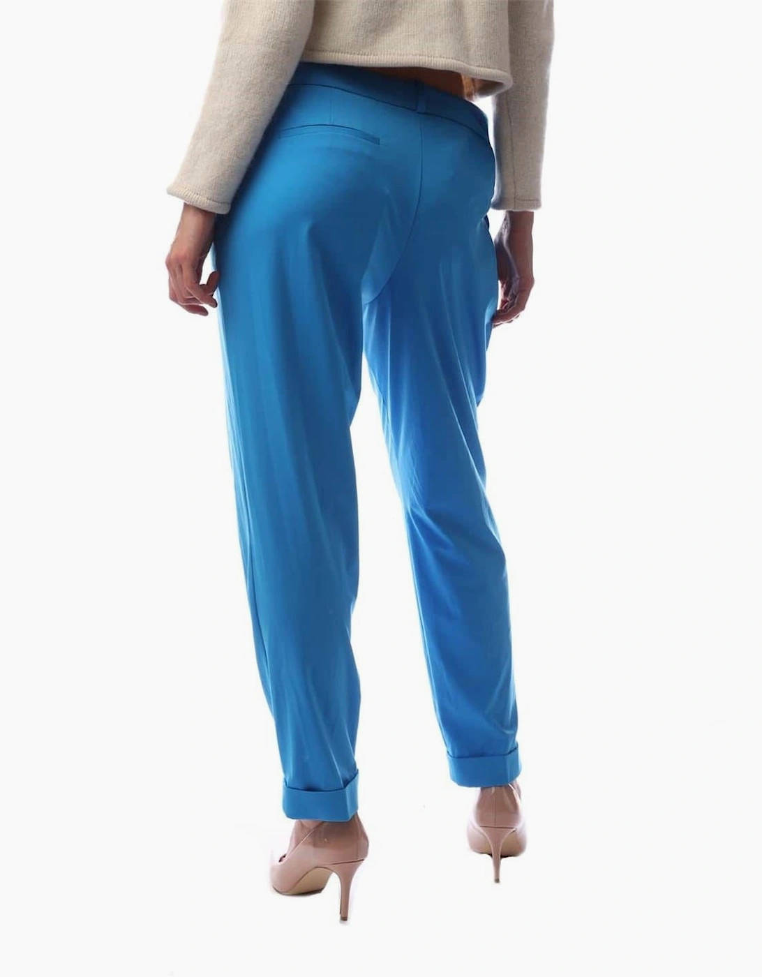 Solid Patterned Straight Chinos