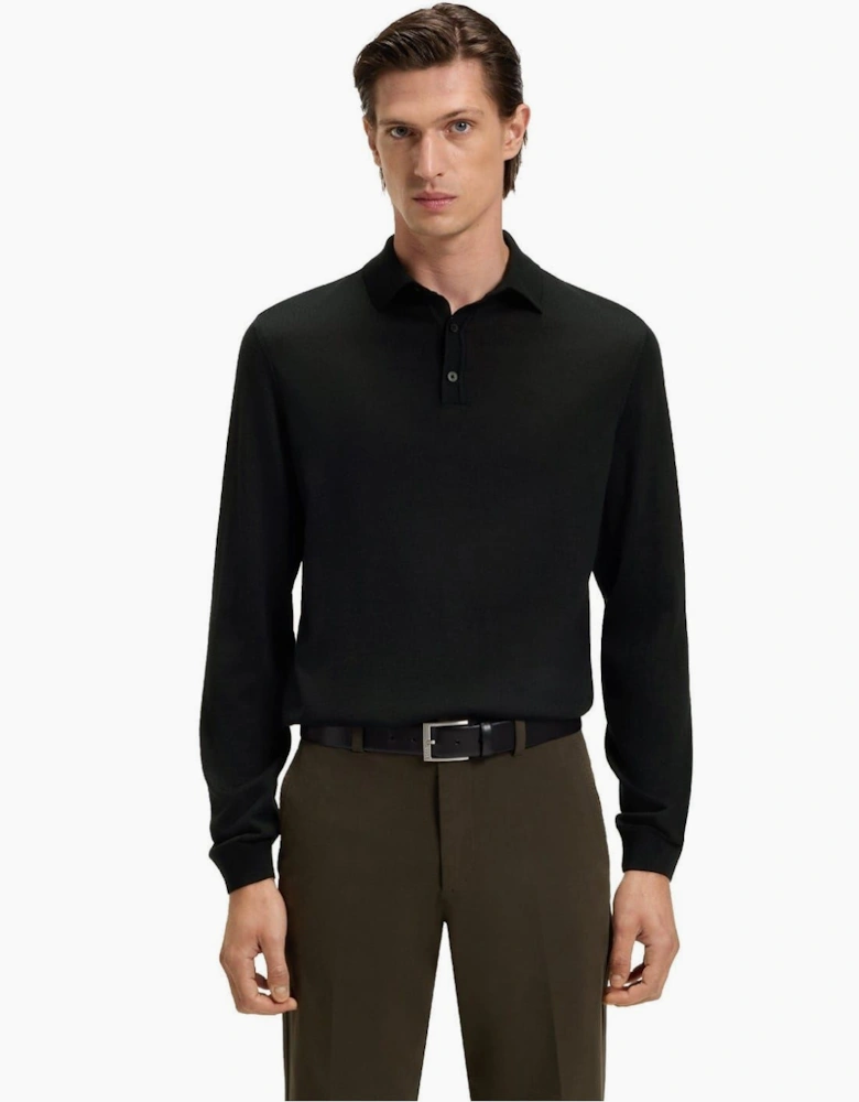 Lancione Long Sleeve Polo