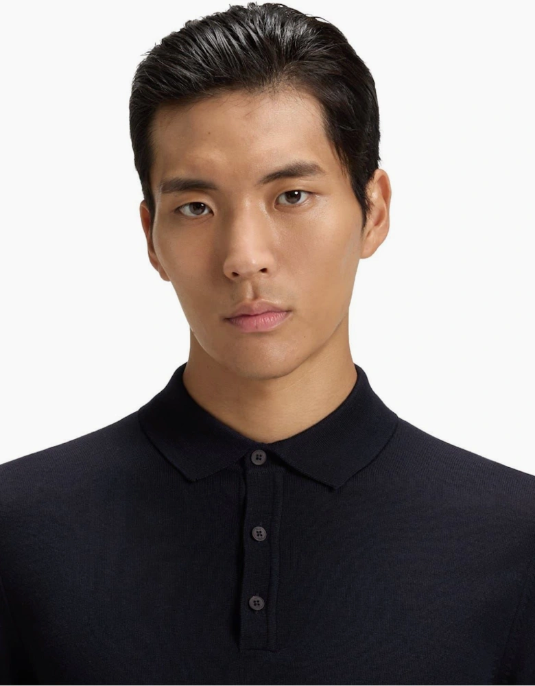 Lancione Long Sleeve Polo
