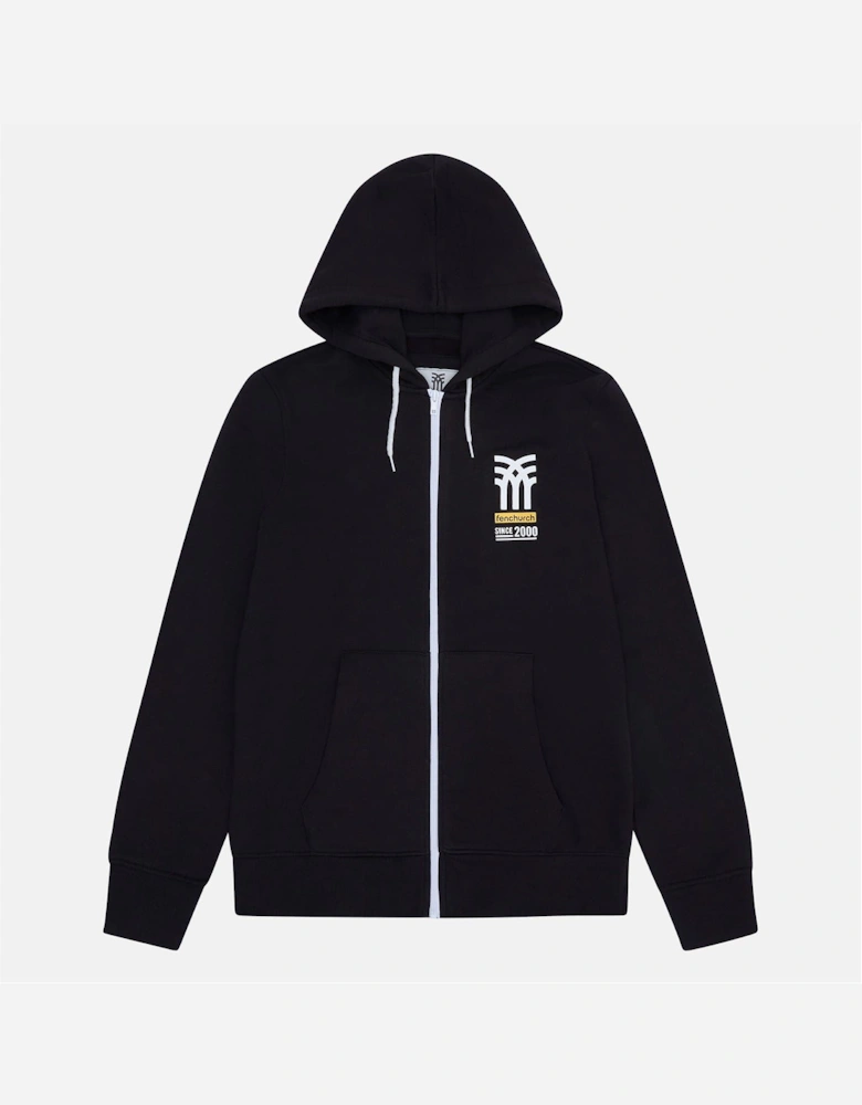 Regular Fit Graphic Hooded Sweatshirt