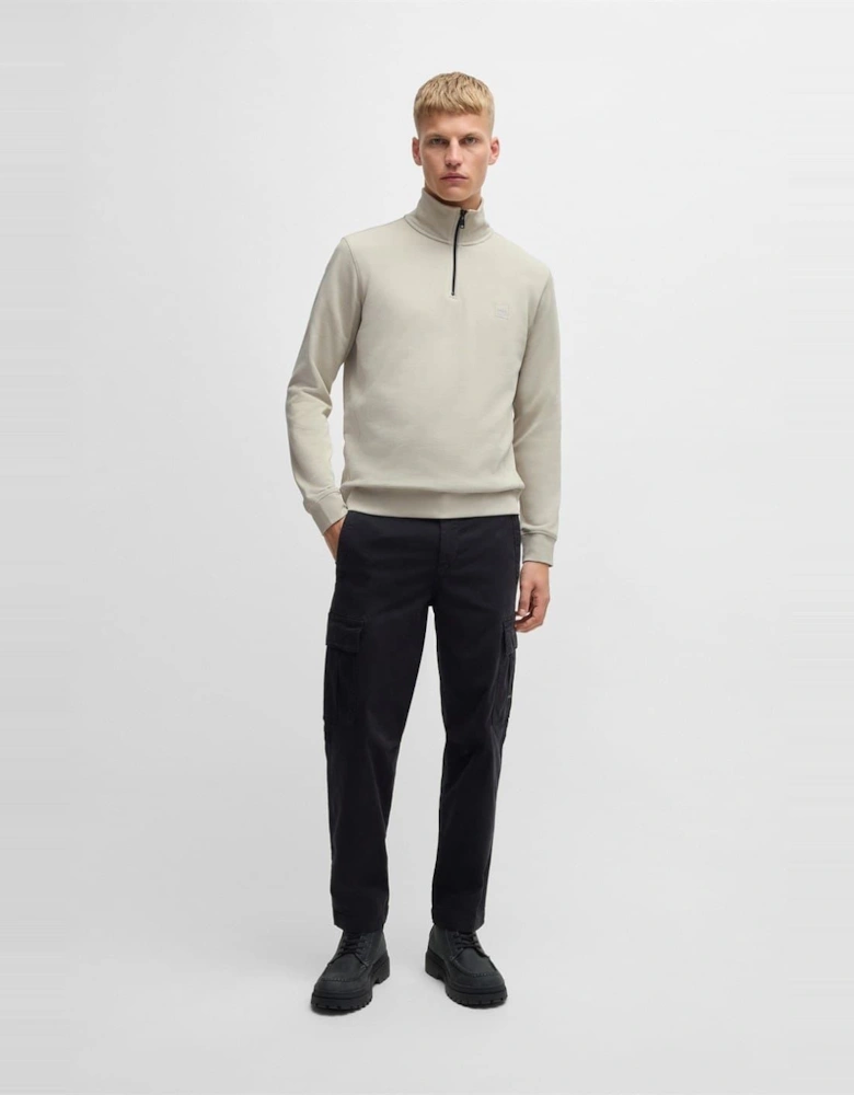 Zip Neck Sweatshirt