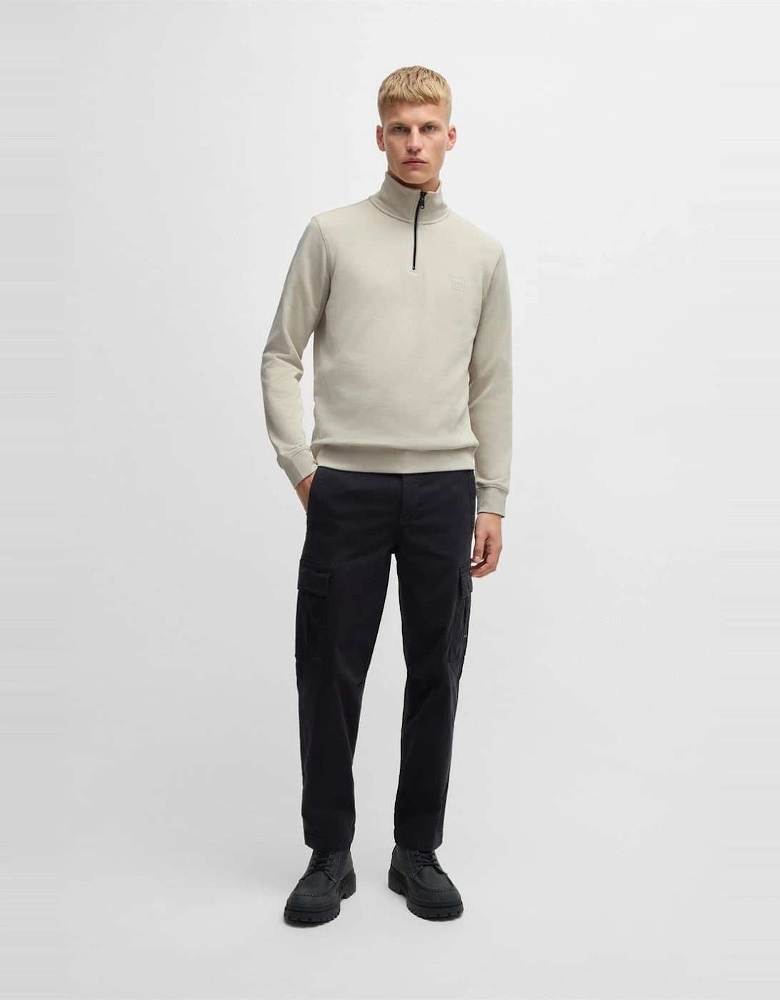 Zip Neck Sweatshirt