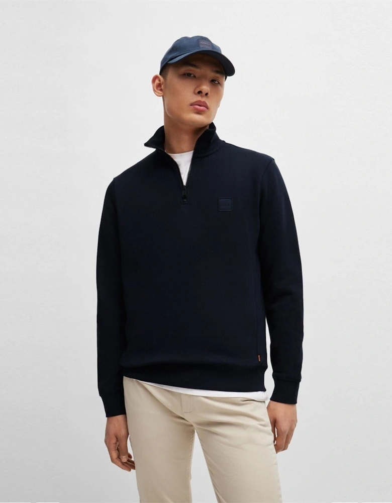 Zip Neck Sweatshirt