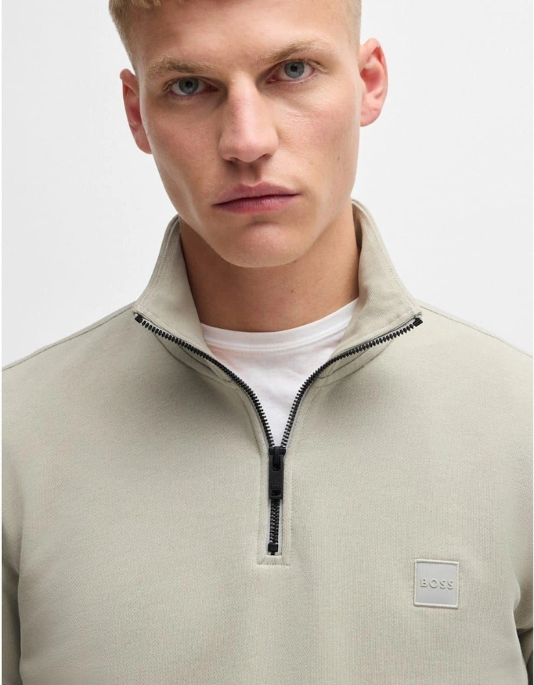 Zip Neck Sweatshirt