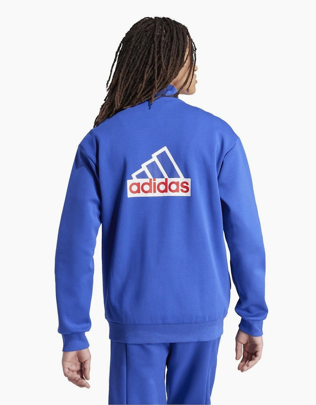 Bos Funnel Neck Long Sleeve Sweatshirt