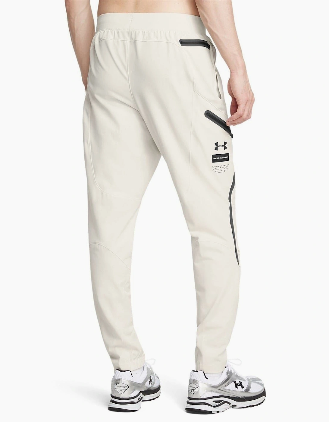 Unstoppable Zipped Pocket Solid Cargo Trousers