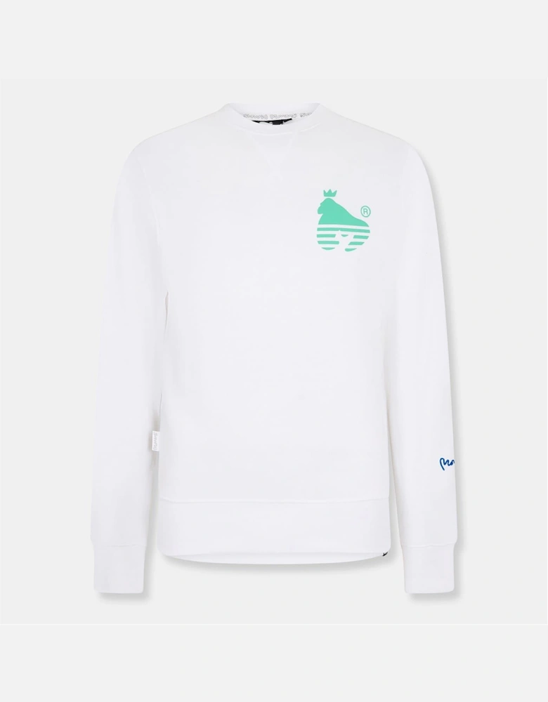 Sport Ape Crew Neck Long Sleeve Sweatshirt