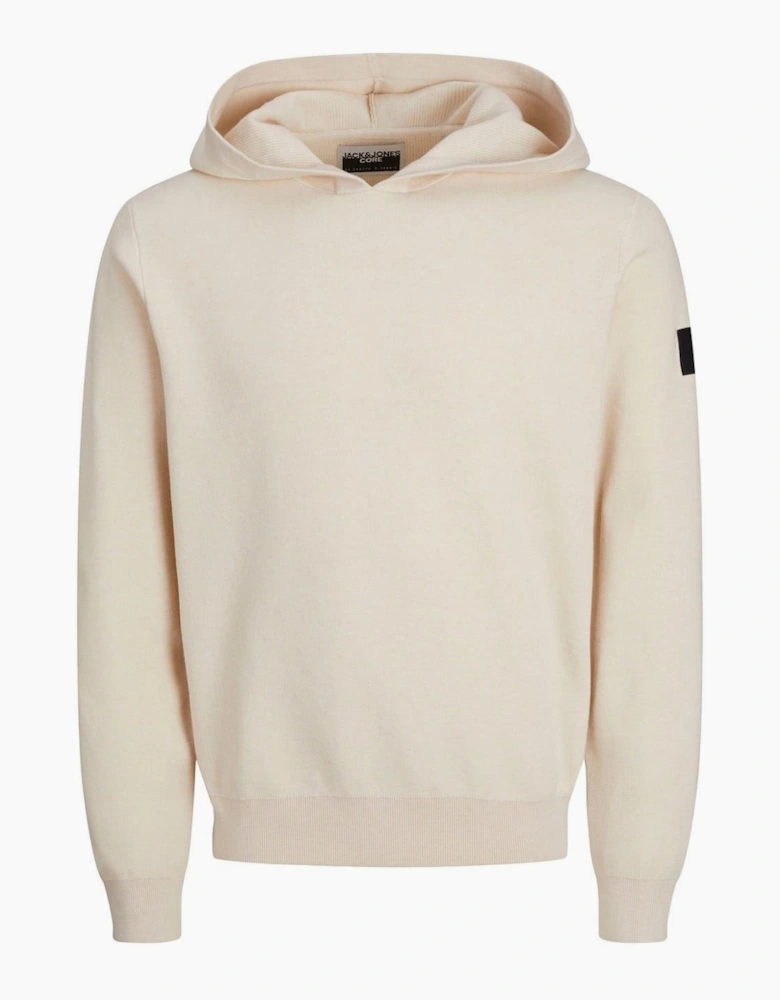 Knit Hooded Regular Fit Sweatshirt
