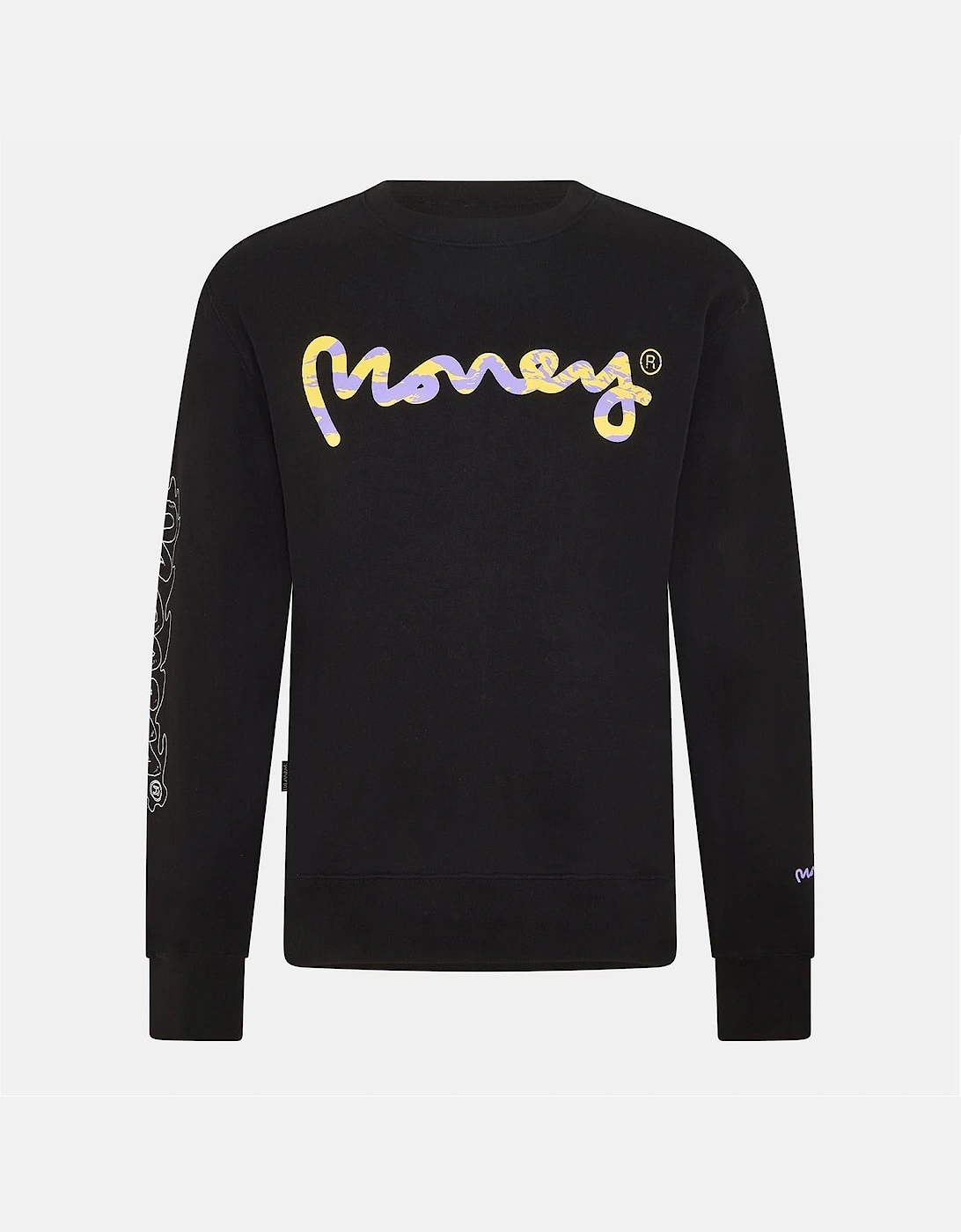 Camo Crew Neck Lettering Sweatshirt, 2 of 1