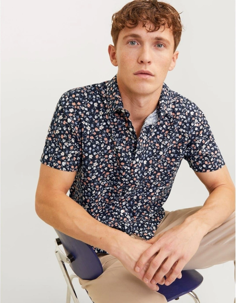 Regular Fit Short Sleeve Print Shirt