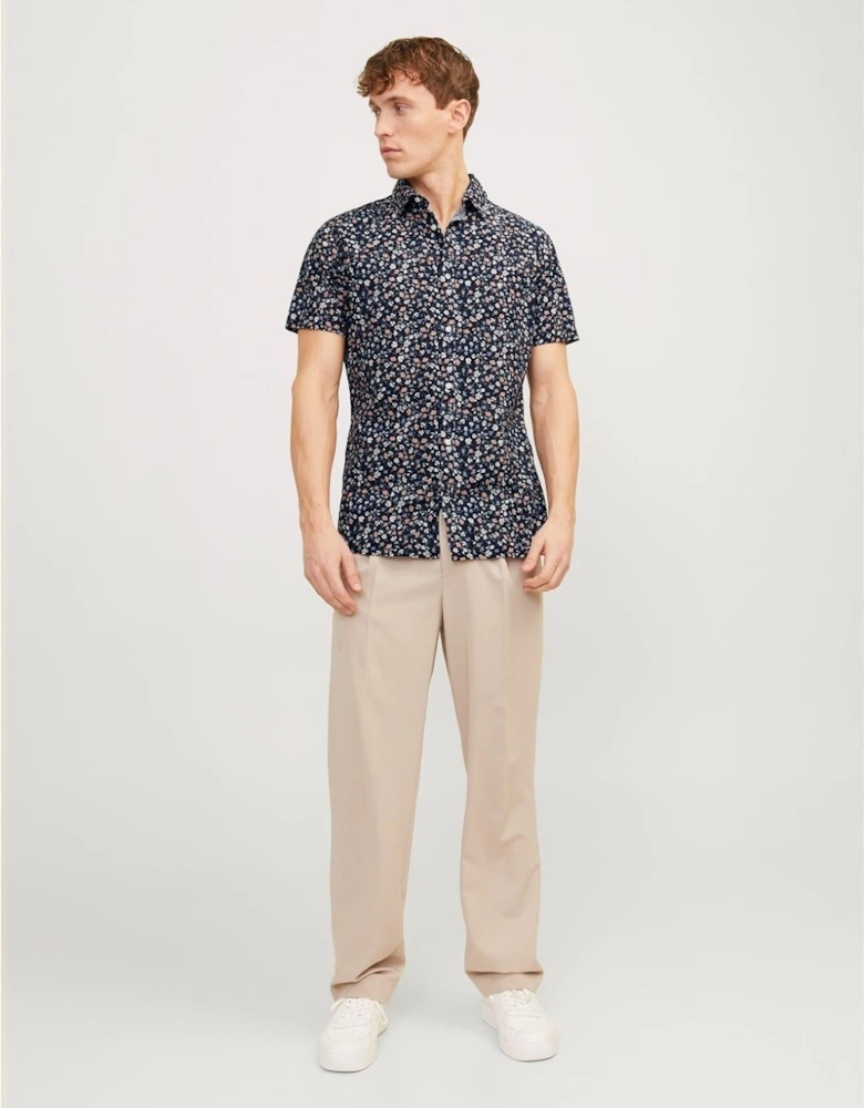 Regular Fit Short Sleeve Print Shirt