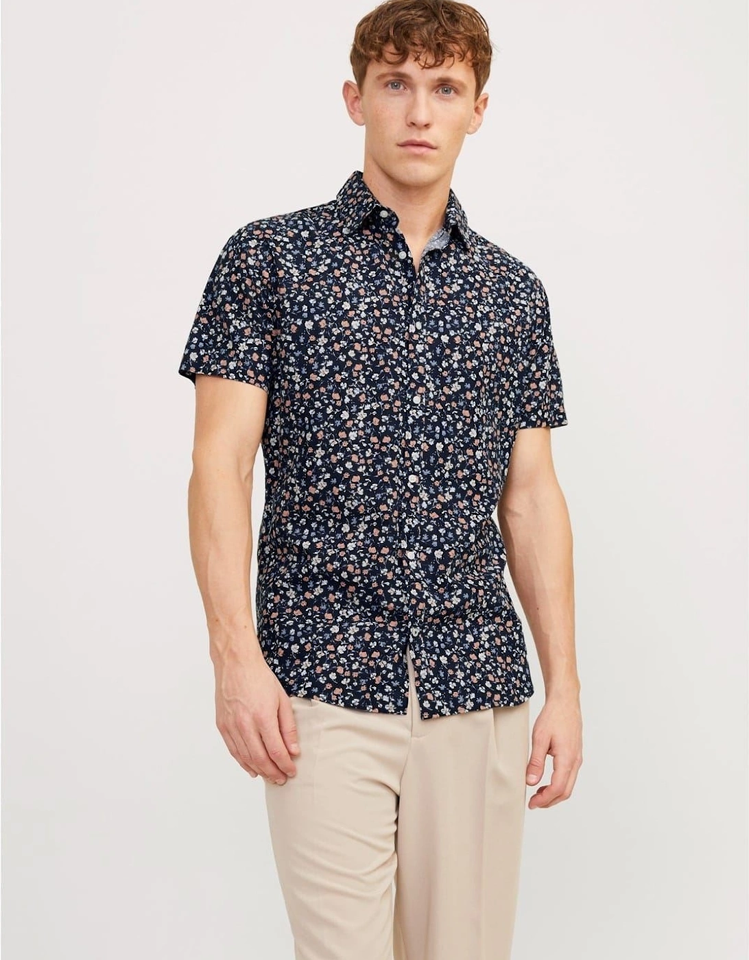 Regular Fit Short Sleeve Print Shirt, 7 of 6