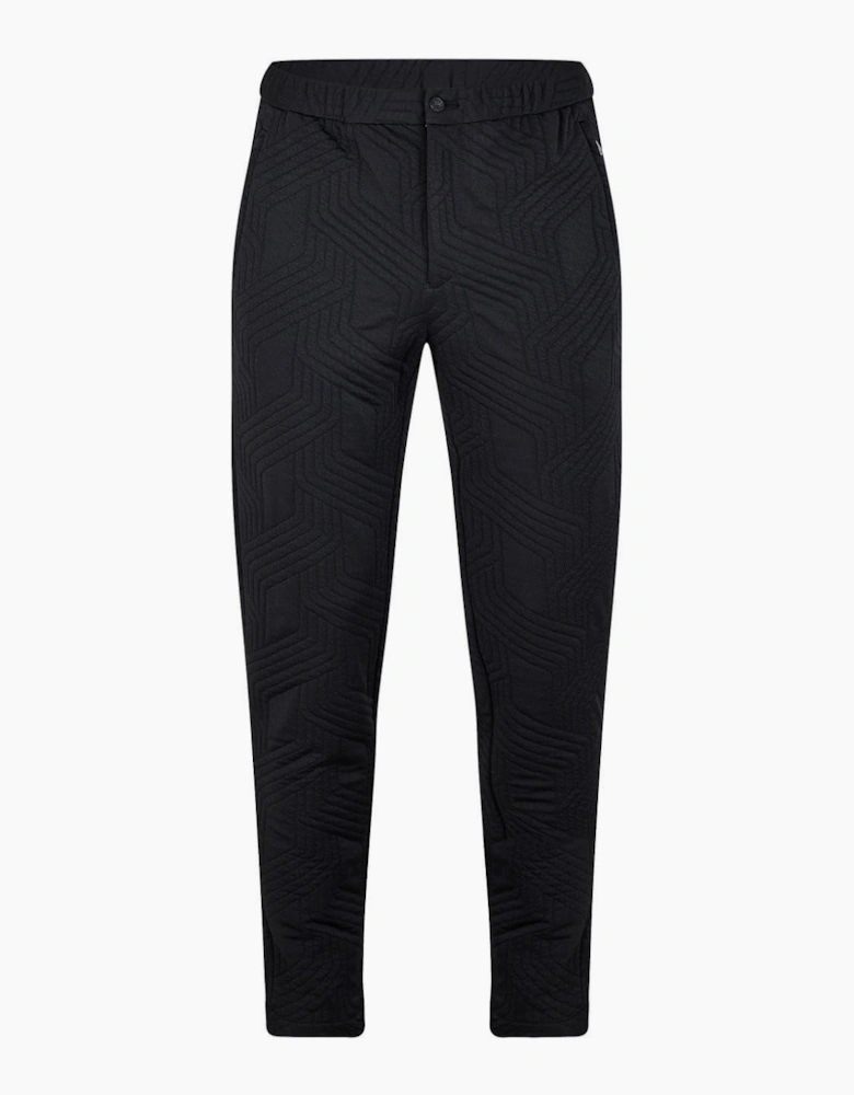 Geometric Slim Cut Trousers