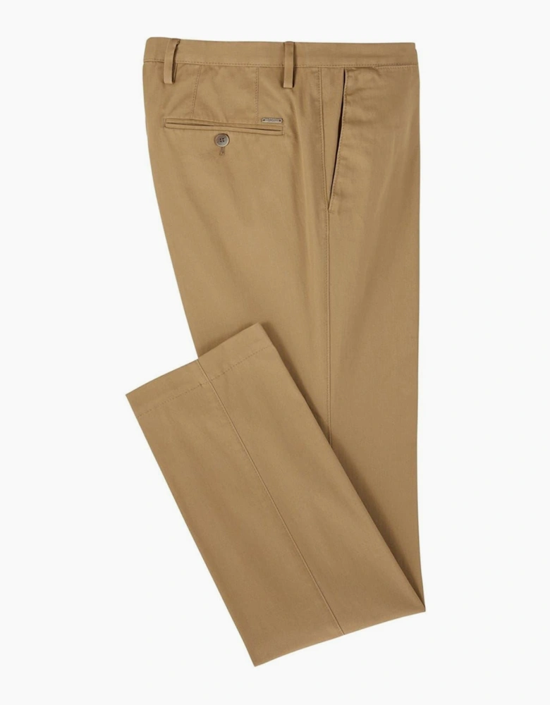 Stanino Solid Patterned Straight Trousers