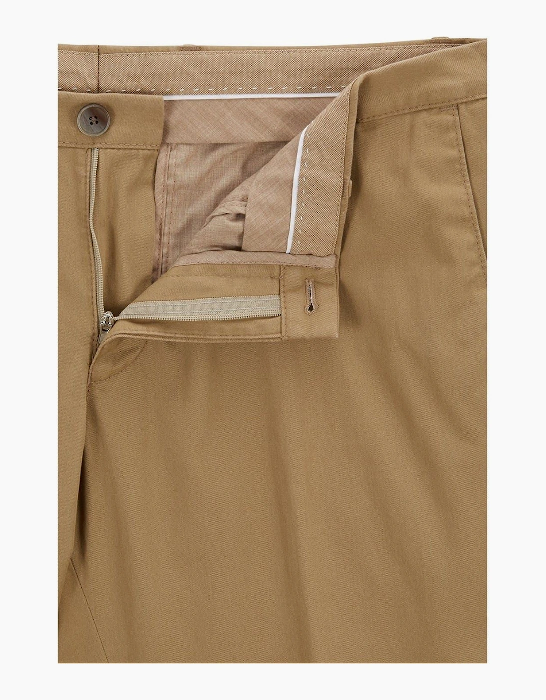Stanino Solid Patterned Straight Trousers