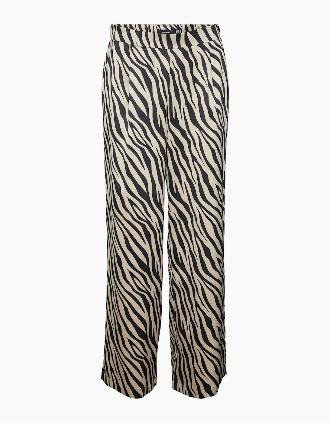 Liza Zebra Patterned Wide Leg Pants, 2 of 1