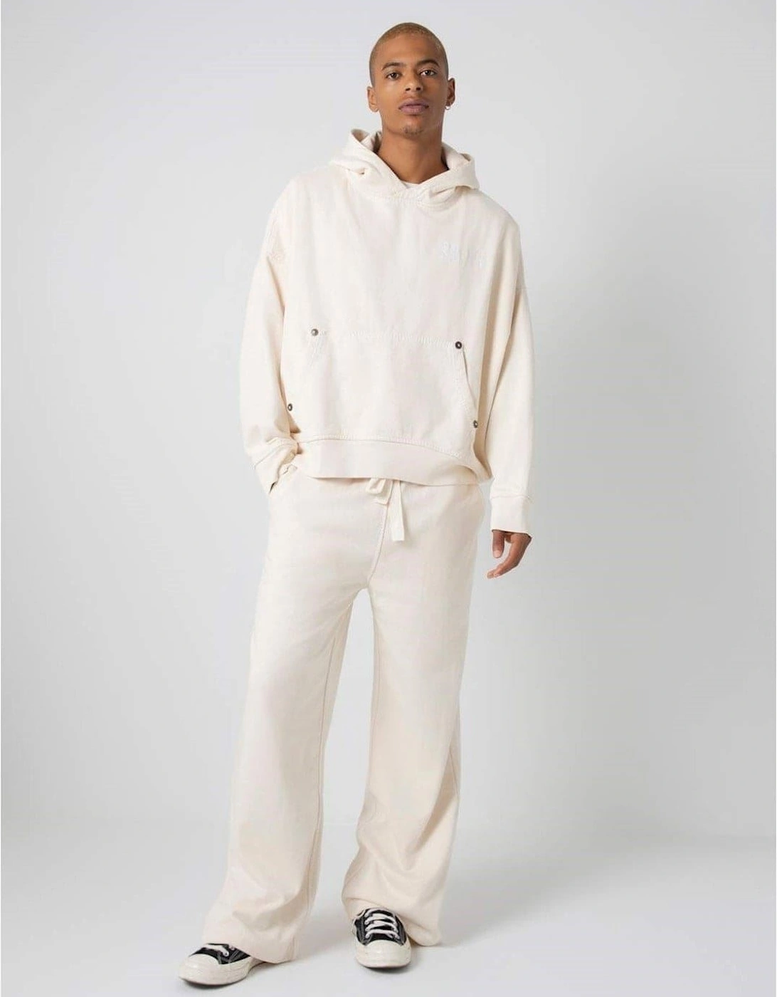 Hooded Relaxed Fit Logo Sweatshirt