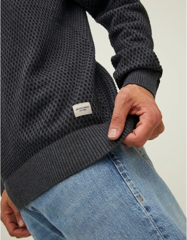 Regular Fit Knit Long Sleeve Sweater
