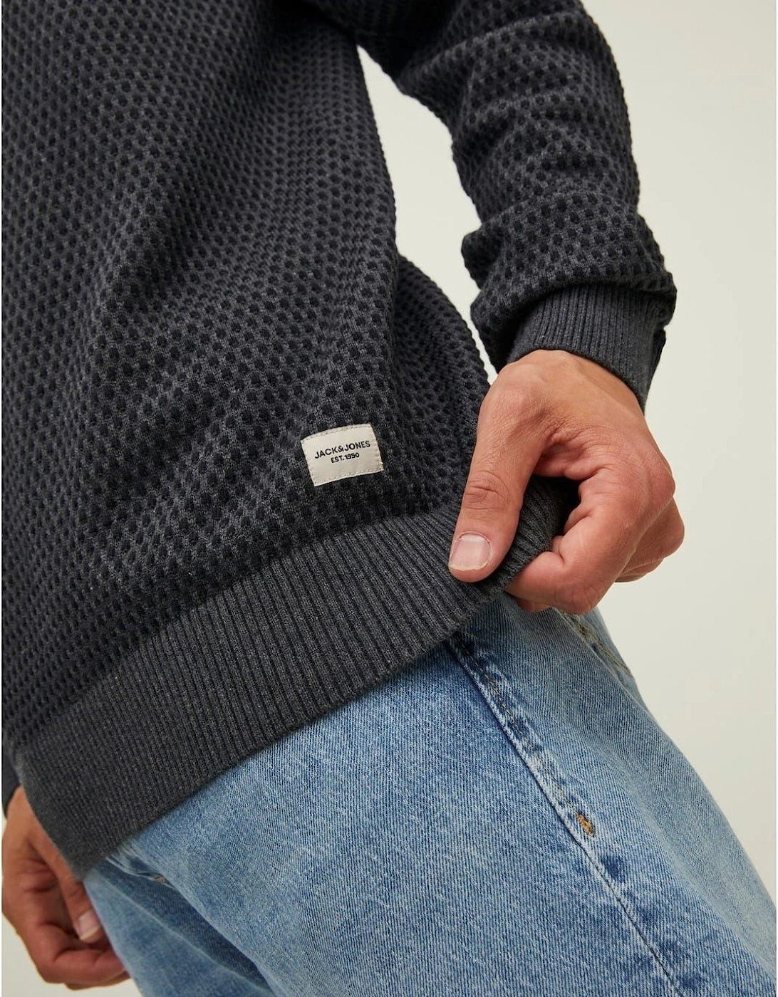 Regular Fit Knit Long Sleeve Sweater