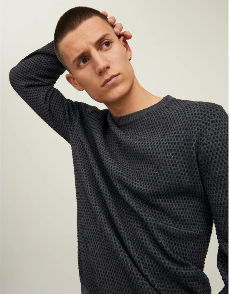 Regular Fit Knit Long Sleeve Sweater