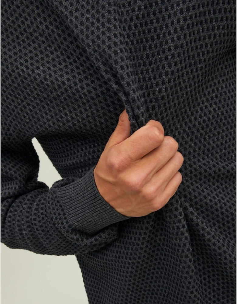 Regular Fit Knit Long Sleeve Sweater