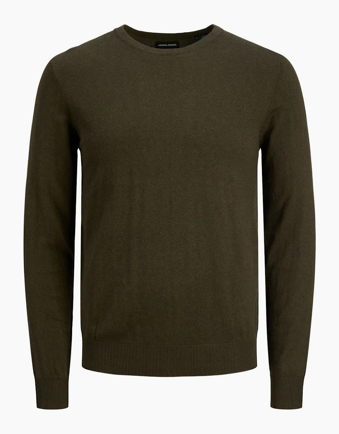 Regular Fit Long Sleeve Knit Sweater, 2 of 1