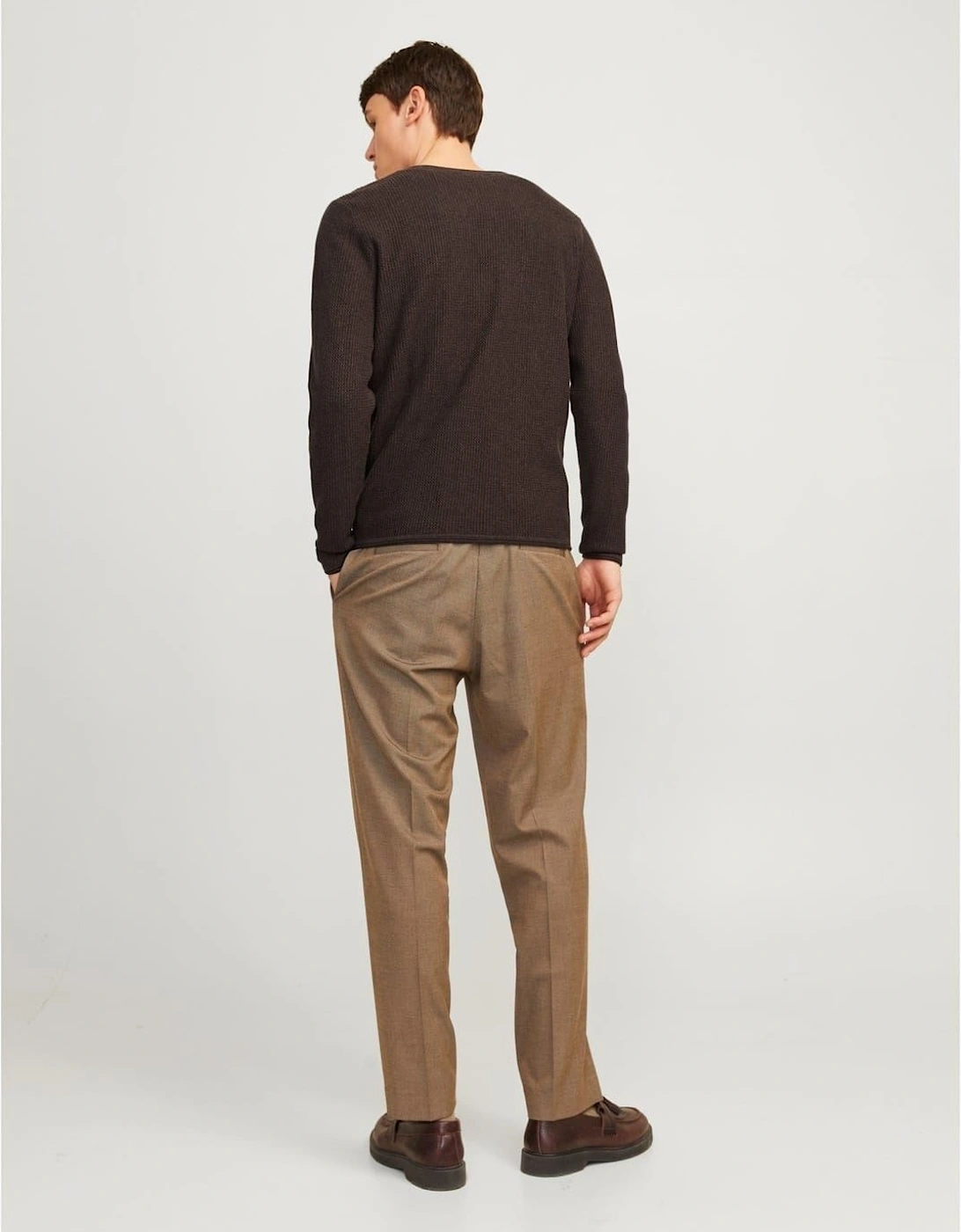 Knit Crew Neck Regular Fit Sweater